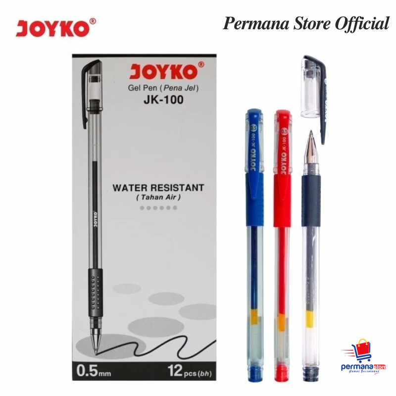 

Pulpen Joyko Gel Pen JK-100 ( PACK )