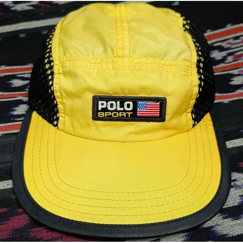 Topi Polosport Vintage Rare Item 5 Panel Hat Second Original