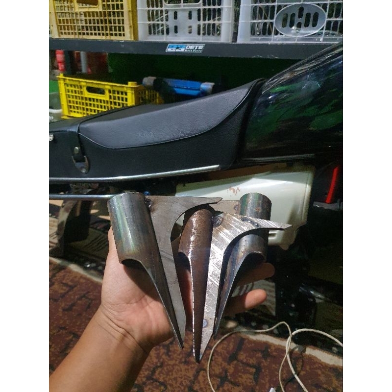 Manisan pemanis Rangka depan cb model glogor