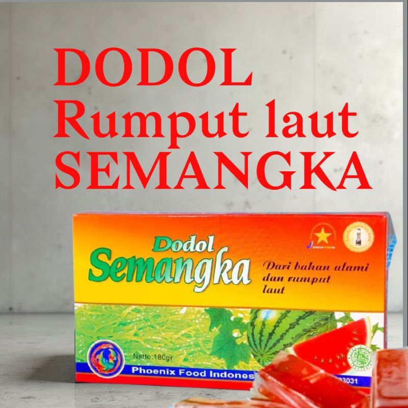 

Dodol Rumput Laut Semangka Box kirim hari ini langsung