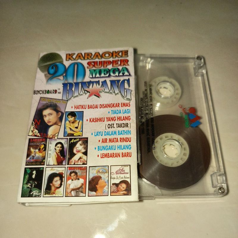 KASET 20 SUPER MEGA BINTANG KARAOKE ALDA NAFA URBACH ANIE CARERA SITI NURHALIZA DESY RATNASARI PAY S