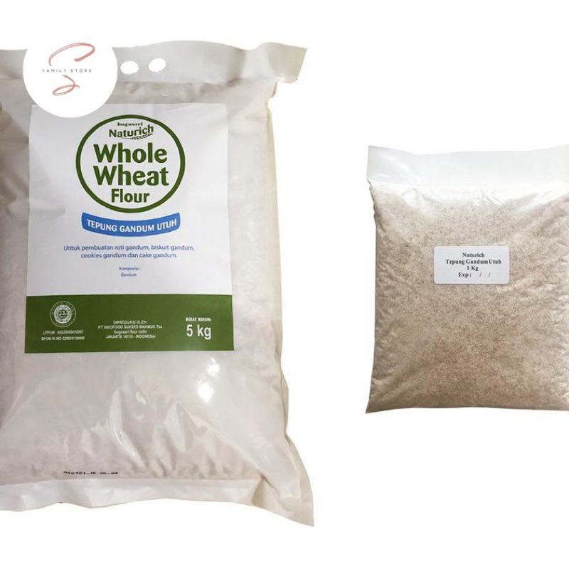 

Naturich Tepung Gandum Utuh 5kg