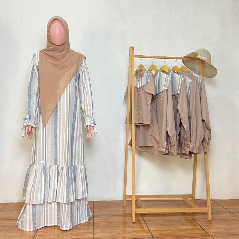 Jahit Custom Gamis Couple Sarimbit Lebaran
