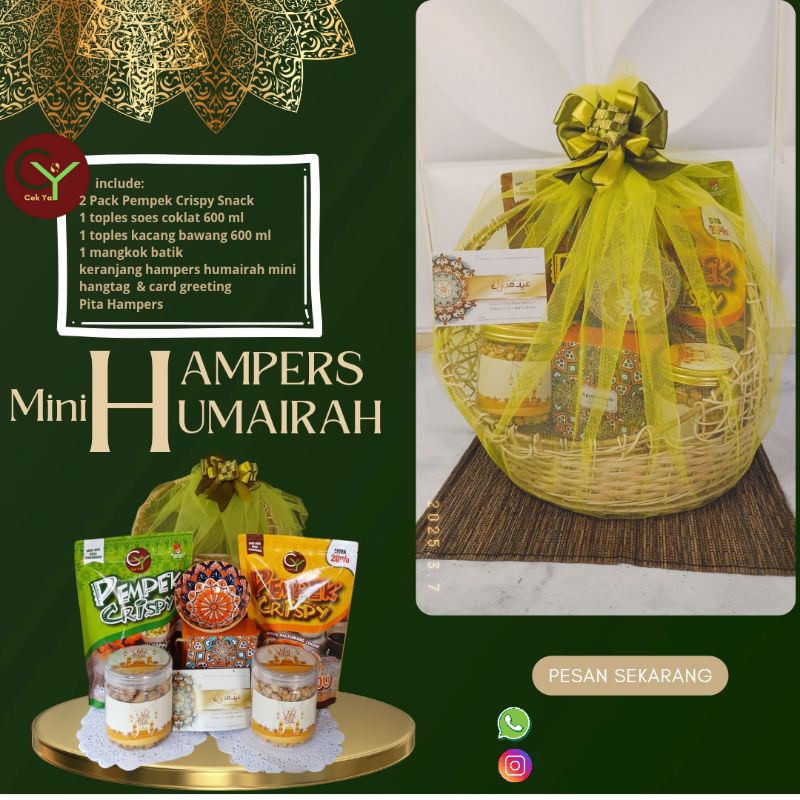 

HAMPERS LEBARAN 2025 CEK YA HAMPERS MINI HUMAIRAH
