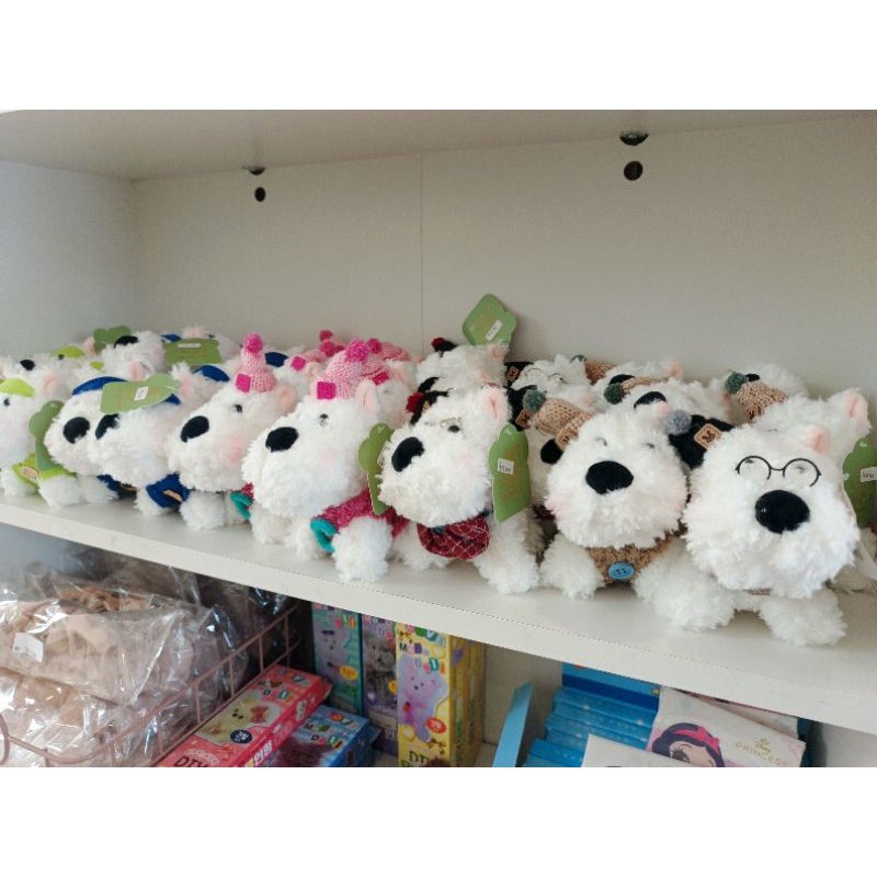 ilykids gantungan tas bag charm ganci gantungan kunci boneka anjing dog doggie lucu Scottish scottie