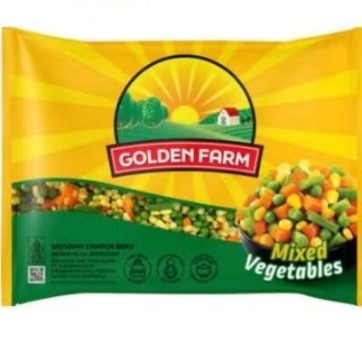 

Golden Farm Sayuran Mix Beku / Sayuran Mix / Vegetable Mix | Berat Bersih 1Kg