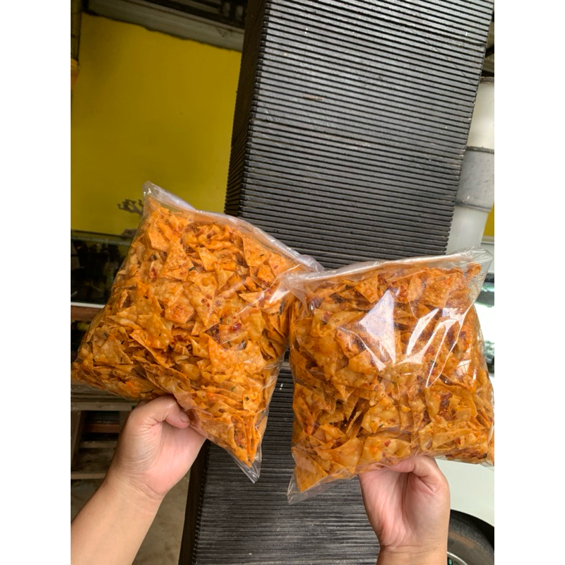 

1/2 kg Pangsit pedas daun jeruk