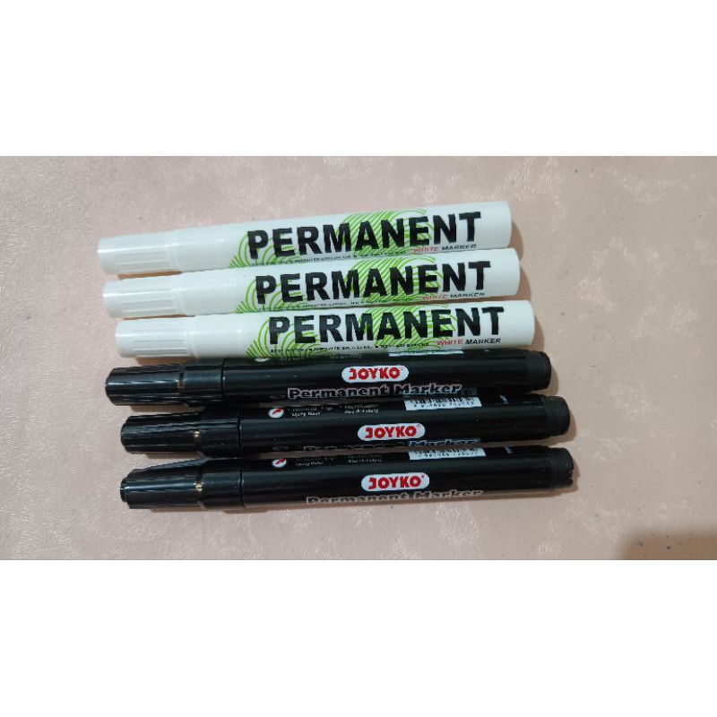 

spidol permanent hitam putih