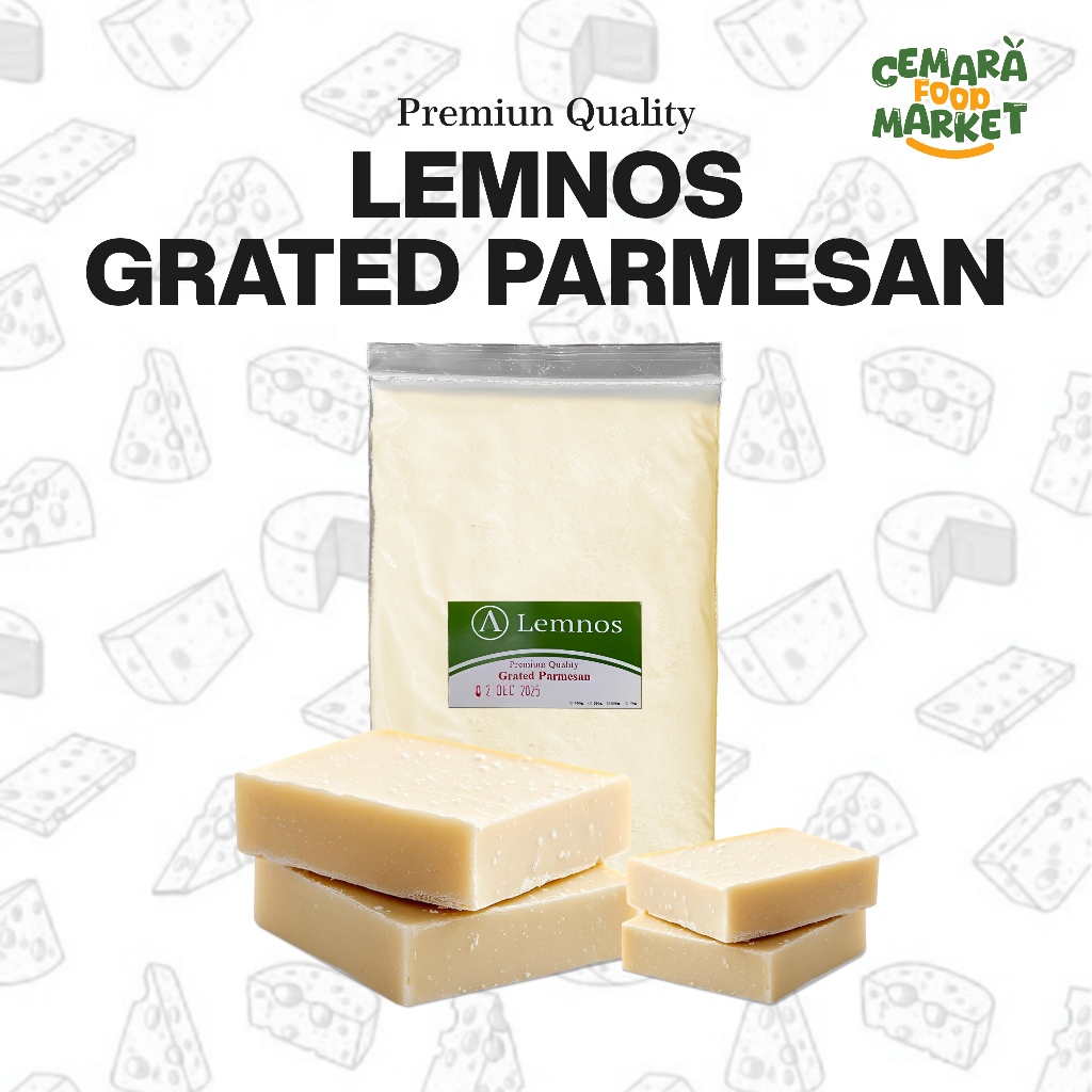 

Lemnos Parmesan Cheese 250 gr / Grated Parmesan / Parmesan Parut / Parmesan Australia/Parmesan Bubuk