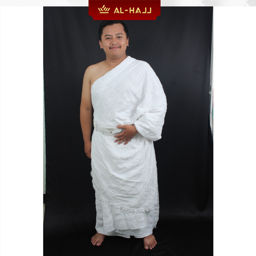 Kain Ihram Pria Handuk Ihram Pria Handuk Haji Set Handuk Ihram Haji AL HAJJ