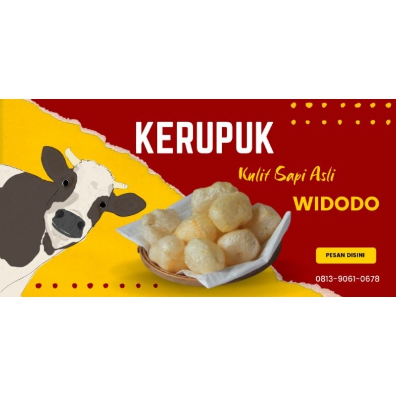 

[REQUEST ORDER] Kerupuk kulit sapi