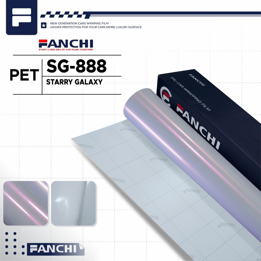 ROLL 50CM Sticker FANCHI SG888 SG-888 PET Starry Galaxy / ROLL
