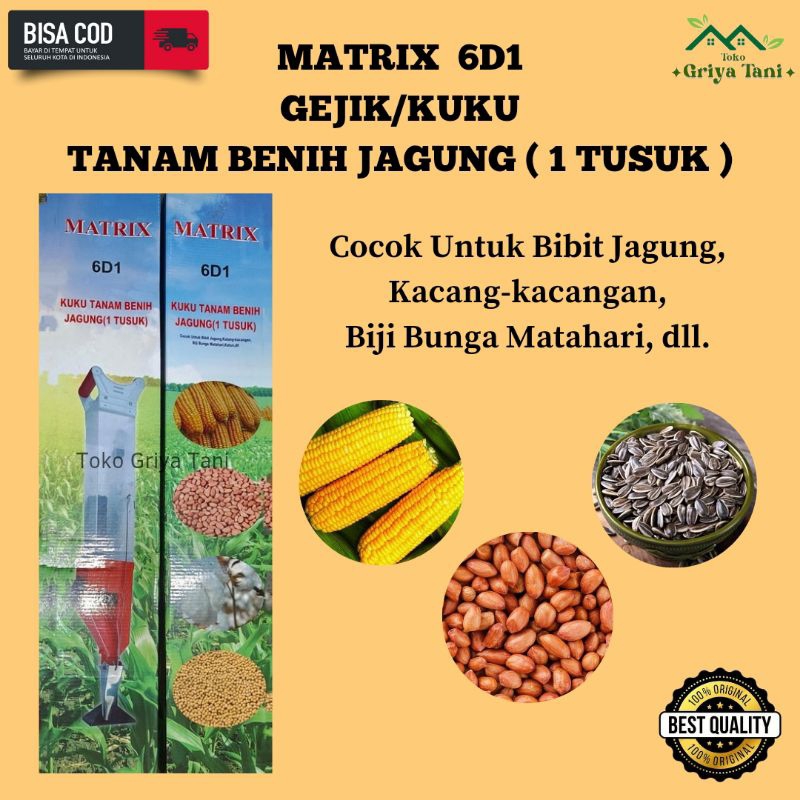 Alat Tanam Jagung Kacang Kacangan Biji Bijian Alat Gejik Jagung MATRIX