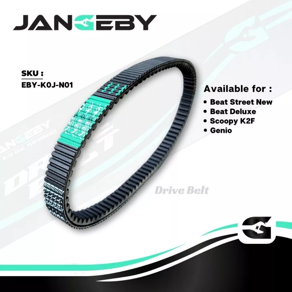 Van belt Jangeby Drive Belt V Belt Beat Deluxe Genio Scoopy K2F Beat Street New Led Vanbelt Racing O