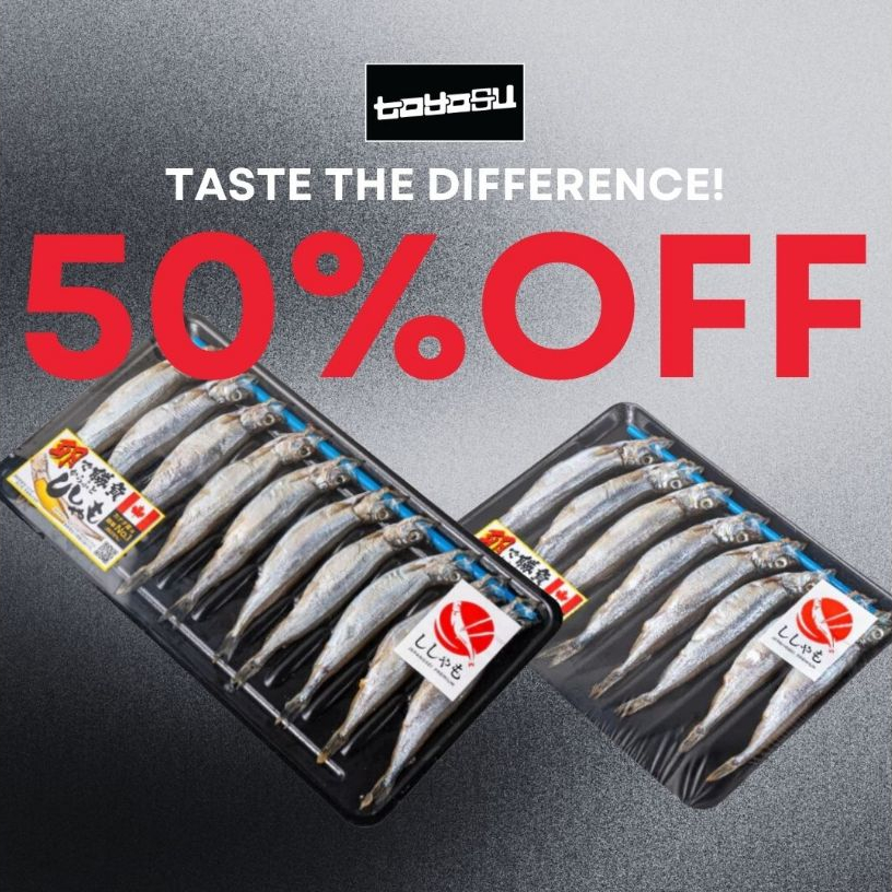 

IKAN SHISAMO 5L - IKAN CAPELIN - JEPANGSEI SHISAMO - IKAN CIPUNG MPASI | TOYOSU