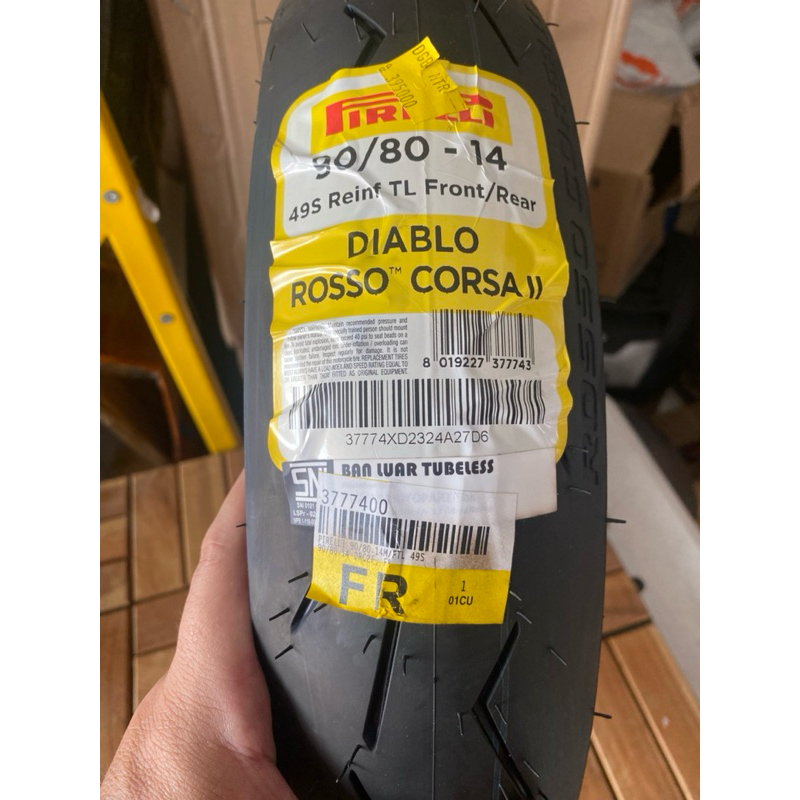 ban luar pirelli diablo rosso corsa 2 ring 14 90 / 80