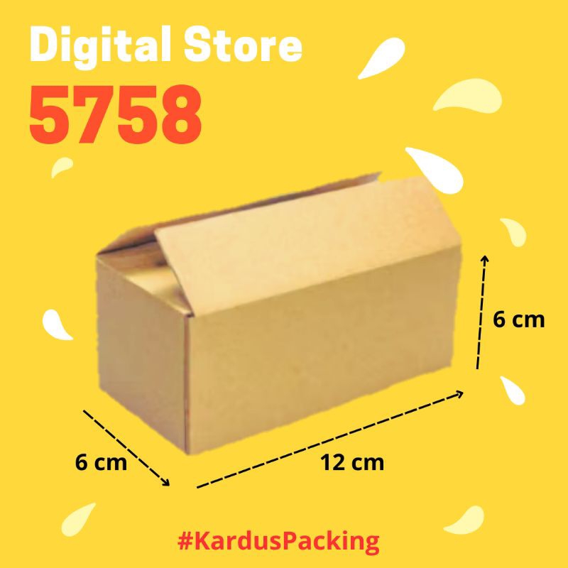 

Kardus Packing 6 x 12 x 6
