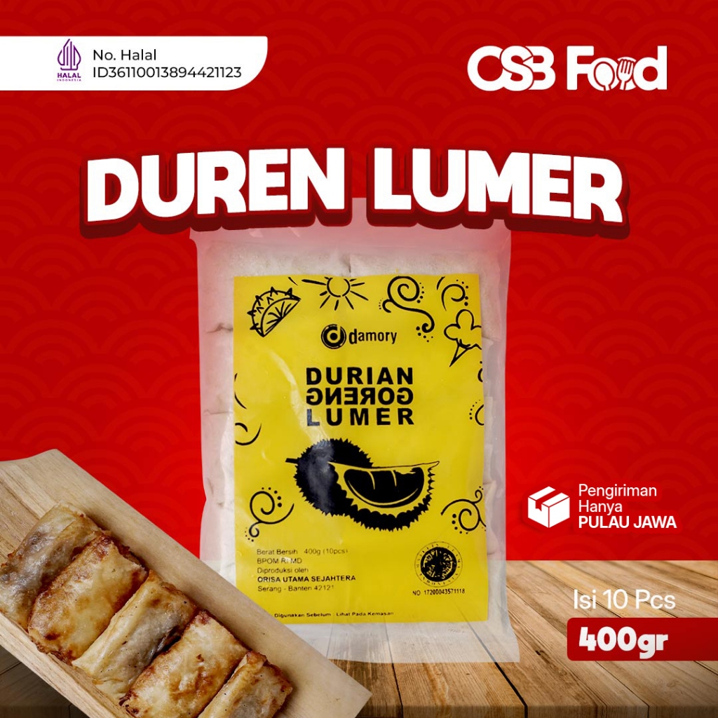 

Pisang Duren Lumer OSB Food Isi 10 pcs Frozen Food Halal