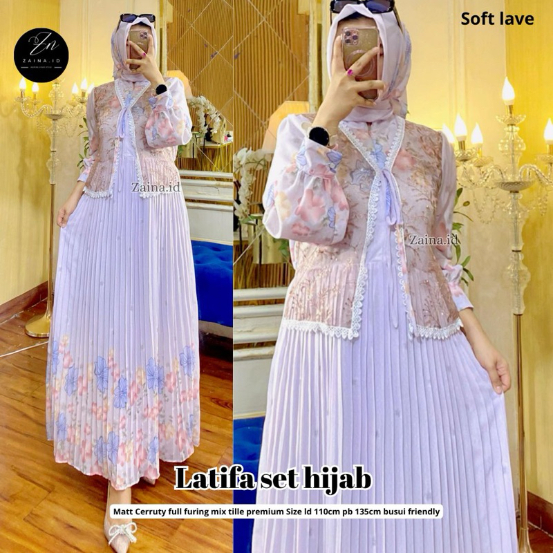 latifa set hijab