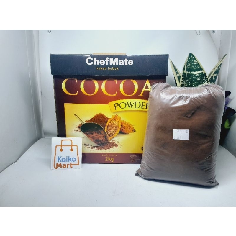 

Chefmate Cocoa Powder - Coklat Bubuk Repack 250Gr/500Gr/1Kg