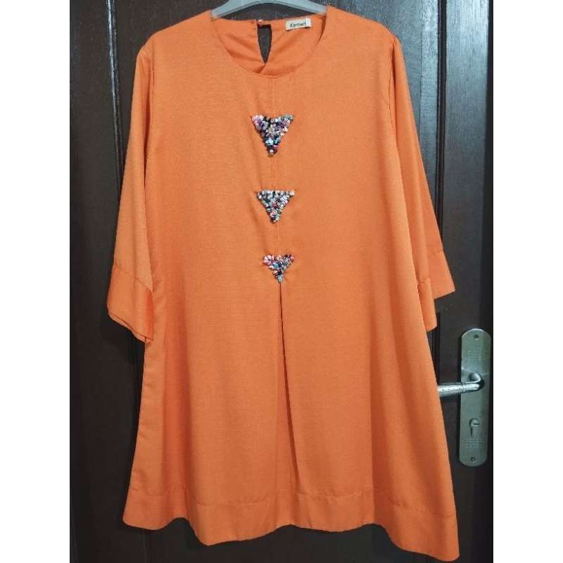 Tunik Batu Payet Preloved