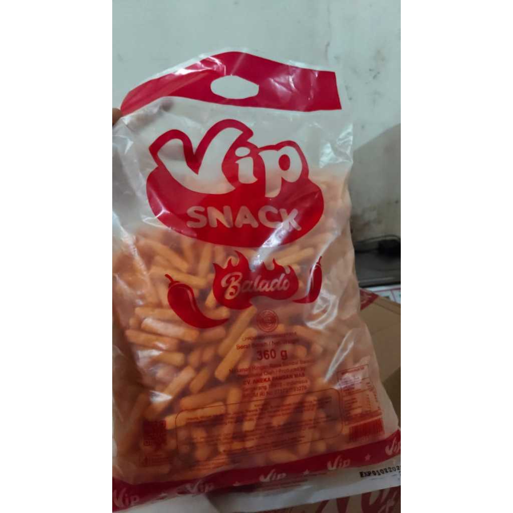 

ECER Vip Snack Balado (isi 1 pcs @360gr)