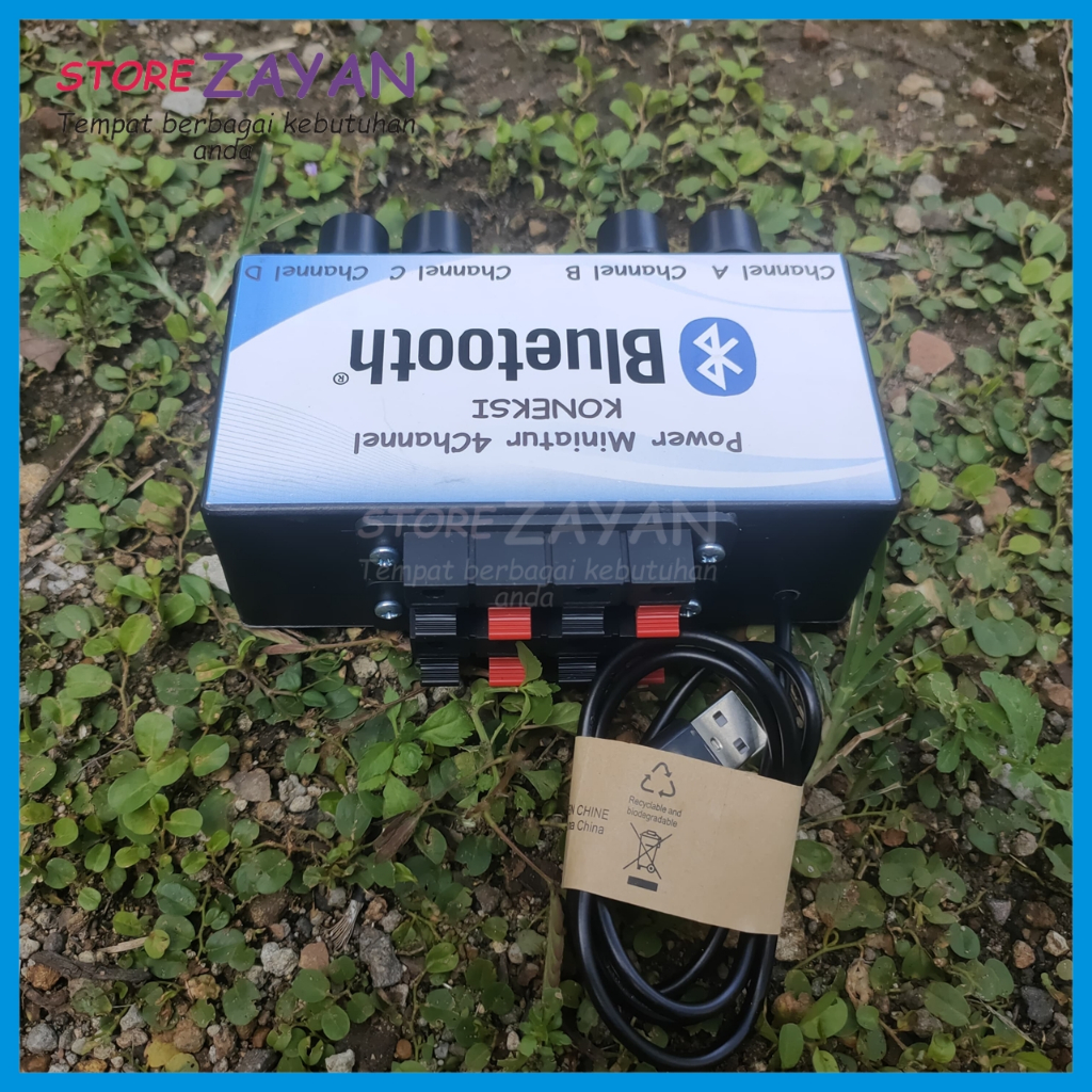 power amplifier mini 4 channel 5volt bluetooth