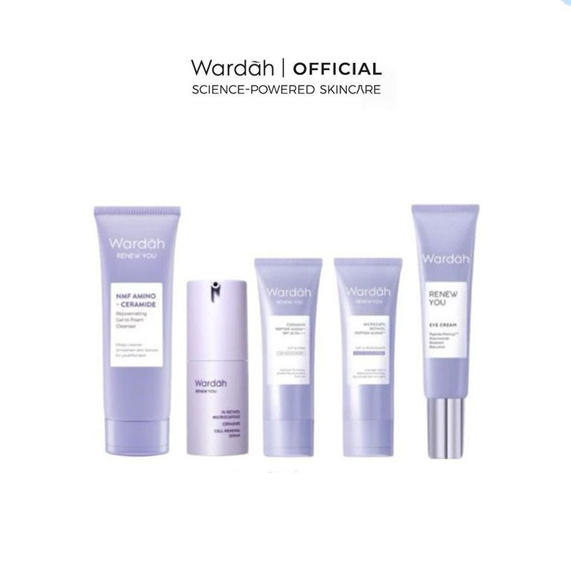 Wardah Paket Renew You C5 Item Kecil Wardah Renew You Anti Aging Wardah Original
