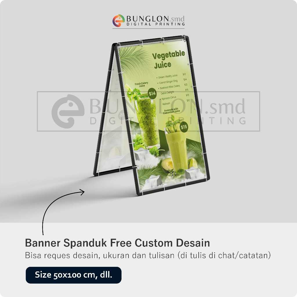 PRINT CETAK SPANDUK BANNER ANEKA JUS BISA CUSTOM