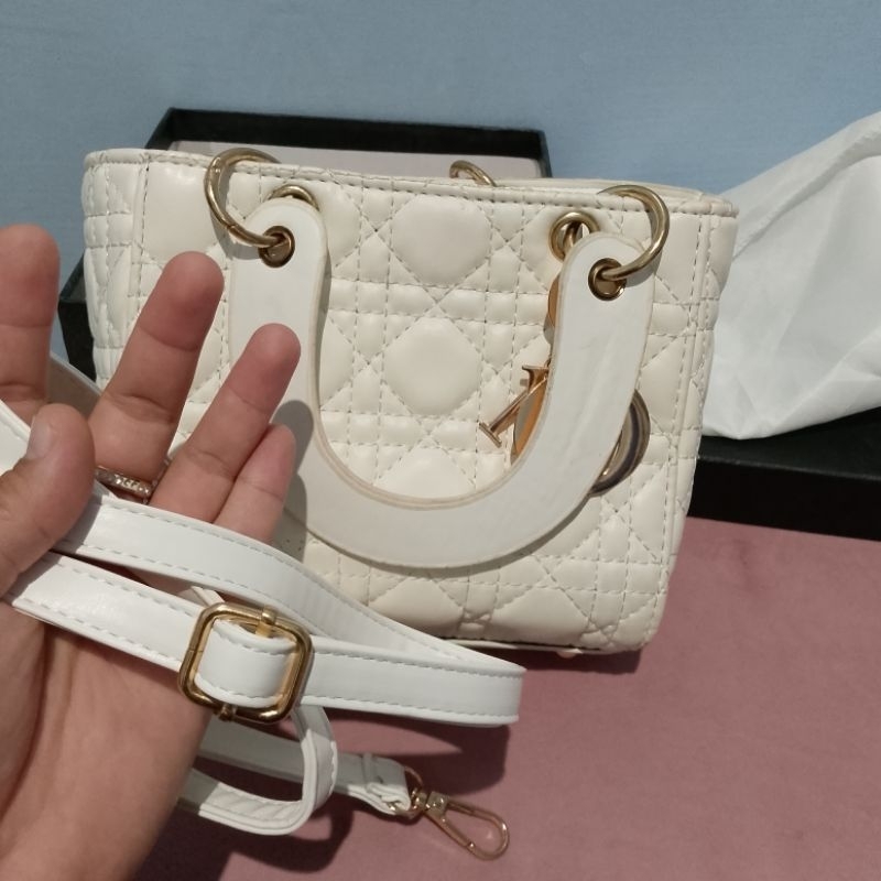 Tas Dior/White Bag