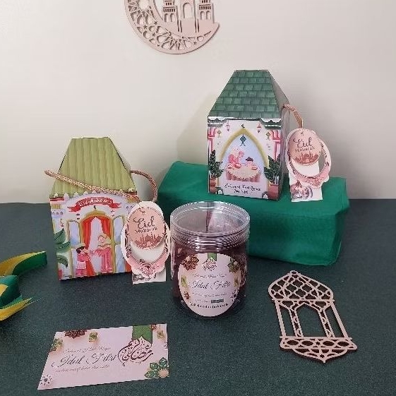 

Idul Fitri Hampers / Parcel Lebaran Ekonomis 1 Cookies Kue Kering