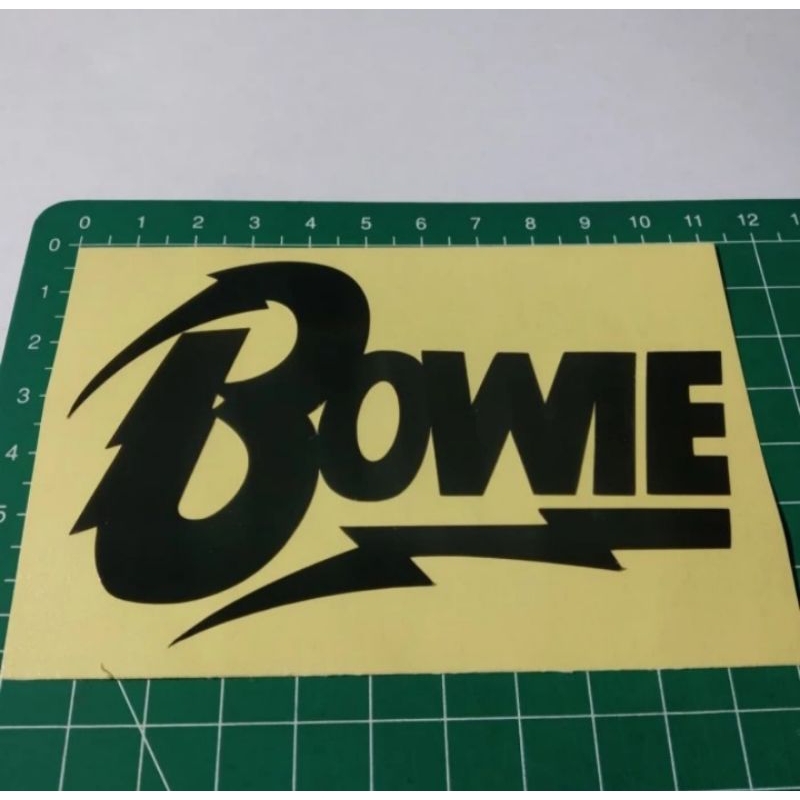 

stiker cutting David bowie