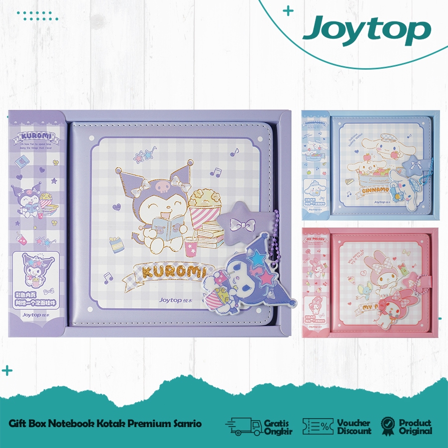 

JOYTOP Buku Catatan Jurnal Diary Sanrio Magnetik/ Notebook Pink My Melody