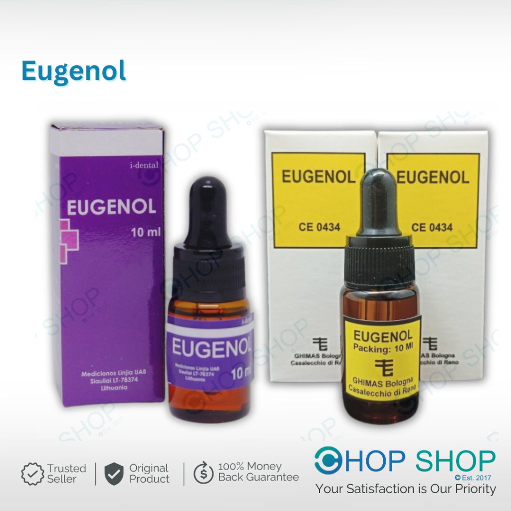Eugenol I Dental | Ghimas minyak cengkeh medikamen saluran akar sakit gigi
