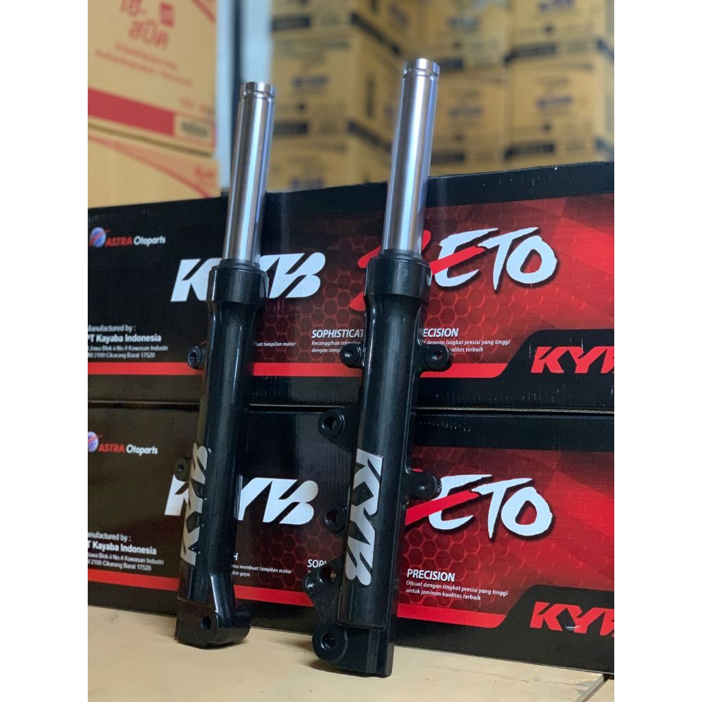 SHOCK BREAKER DEPAN MOTOR NMAX NEW / NMAX OLD / N MAX / N-MAX KYB ZETO FRONT FORK KYOS-FF1080 HZ ORI