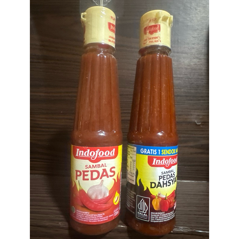 

Indofood Sambal Pedas/Sambal pedas Dahsyat 135ml