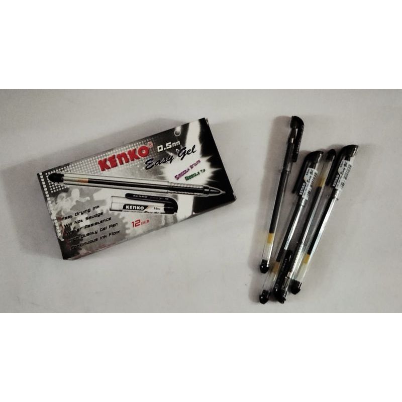 pulpen kenko easy gel / ballpen kenko easy gel