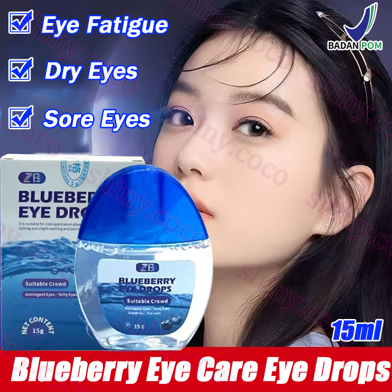 Eye drops Tetes eye Herbal Tetes eye Alami eye drop Mengandung ekstrak blueberry eye kering Obat Tet