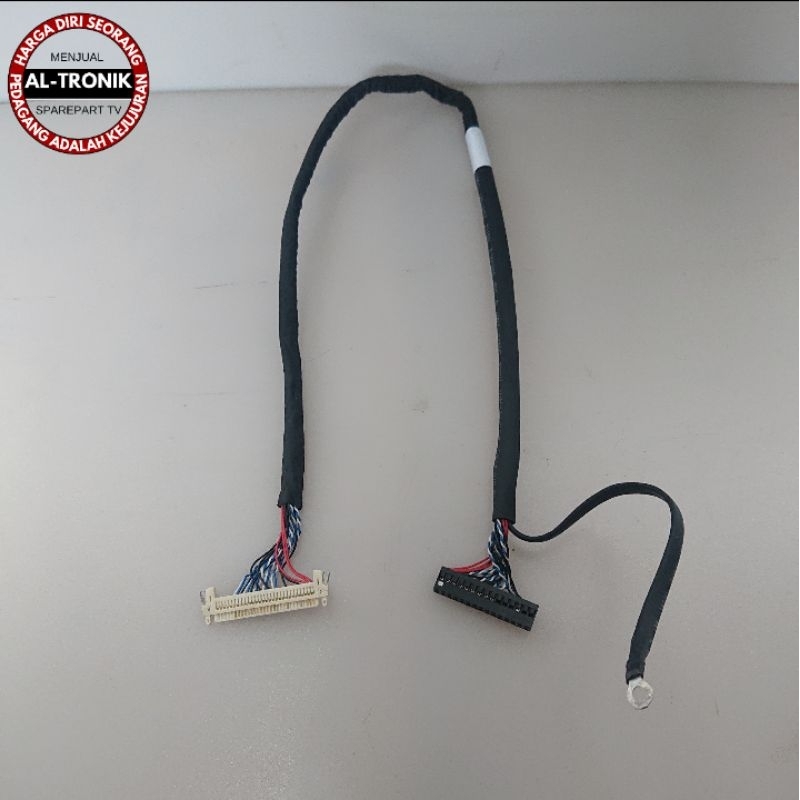 KABEL FLEKSIBEL LVDS TV LED AKARI 32 INCH MODEL SC-53V32 FLEXIBEL FLEXIBLE SC52V32 SC 52V32