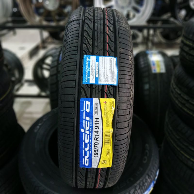 ban mobil ukuran 195 70 r14 Accelera ecoplus produksi terbaru 195/ 70 r14