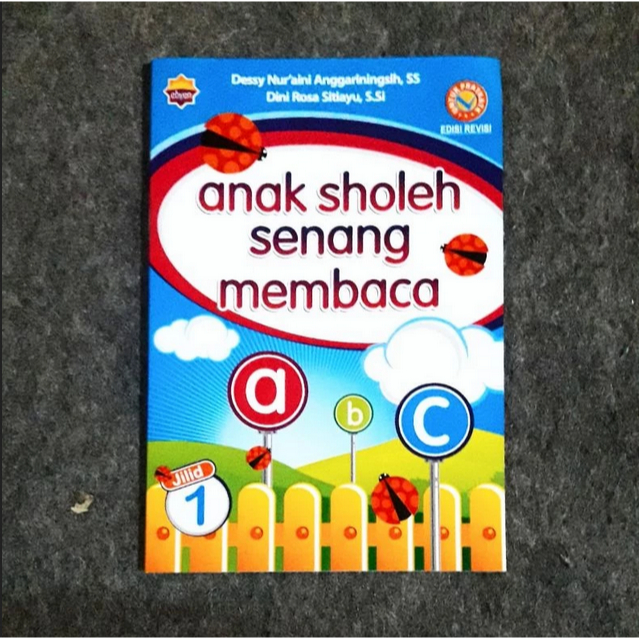 Buku Anak Sholeh Senang Membaca jilid 1-4 | Buku Belajar Membaca Anak TK PAUD