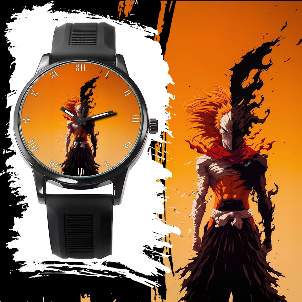 Jam Tangan Anime  Bleach Bankai Kurosaki Ichigo
