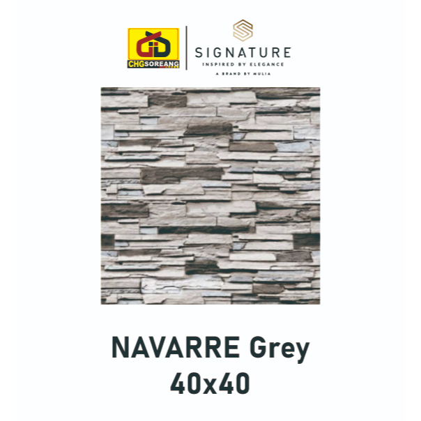 Keramik Teras 40x40 Navare / Keramik Mulia Navarre 40x40