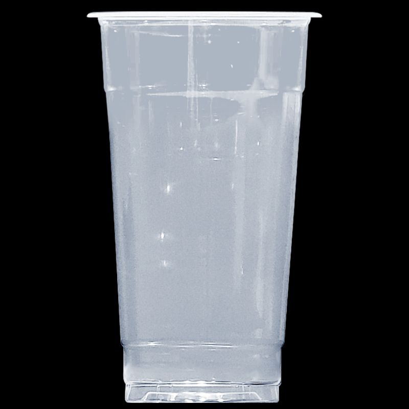 GELAS PLASTIK 22 oz / GELAS PLASTIK DATAR / PLASTIK CUP ICE CREAM /  GELAS MINUMAN ES TEH DLL