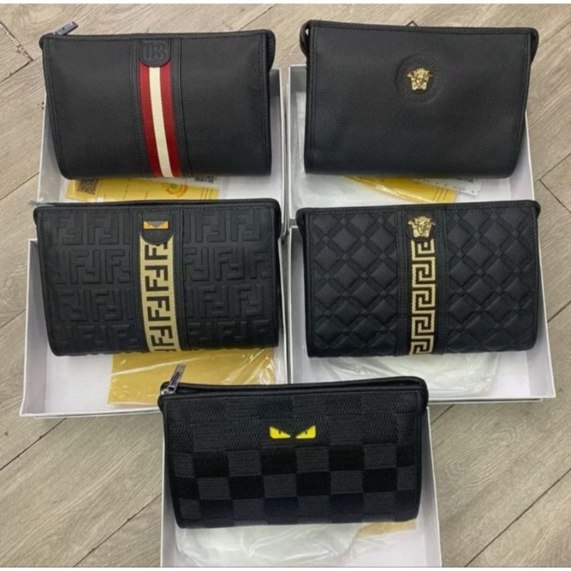 TAS HANDBAG PRIA BRANDED,CLUTCH KULIT