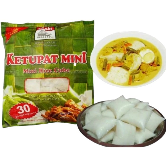 

Adabi Ketupat mini isi 30 pcs 600 gr