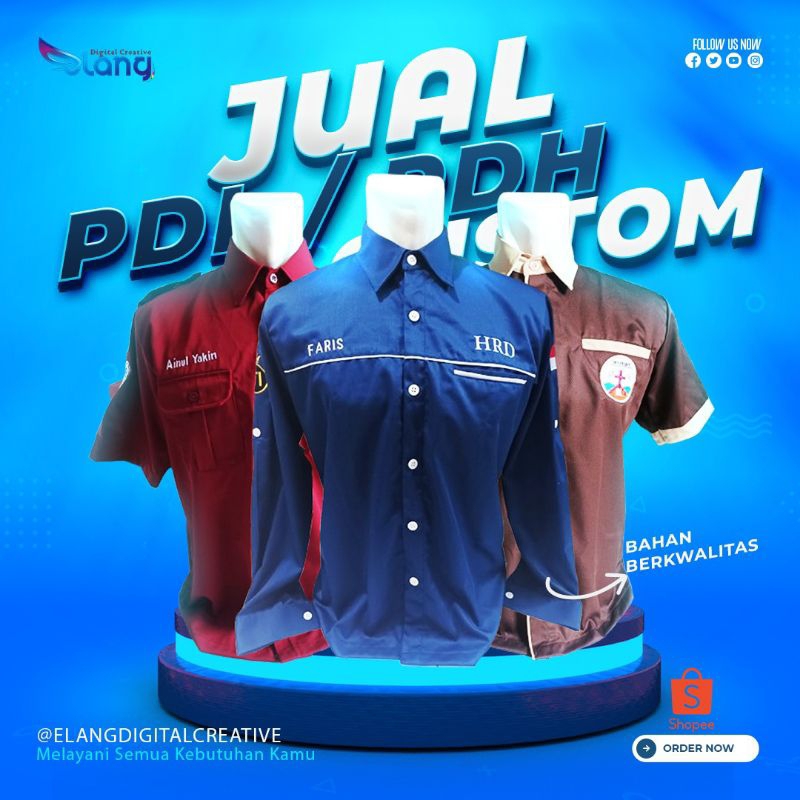 KEMEJA PDL/PDH CUSTOM