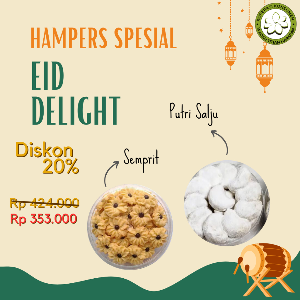 

Paket Hampers Spesial Eid Delight