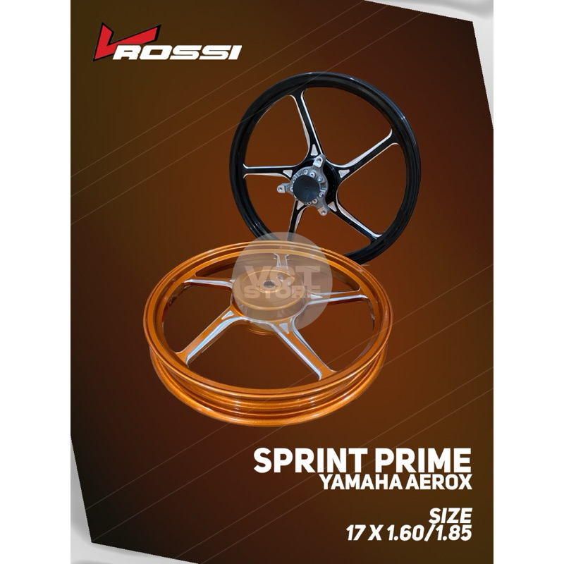 VRossi Prime Velg Palang 5 Model Enkei Ring 17 - Aerox Old - Aerox New