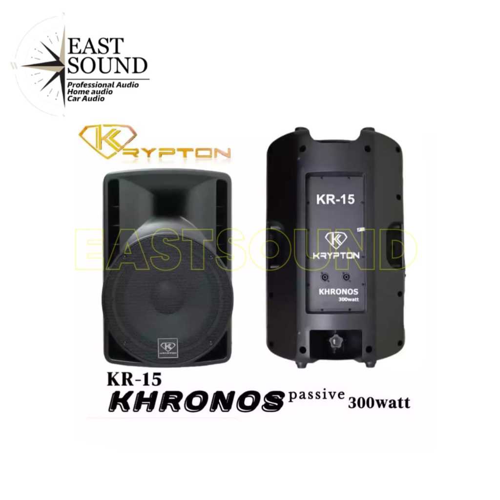 SPEAKER PORTABLE 15 INCH KR 15 PASIF KHRONOS 300WATT